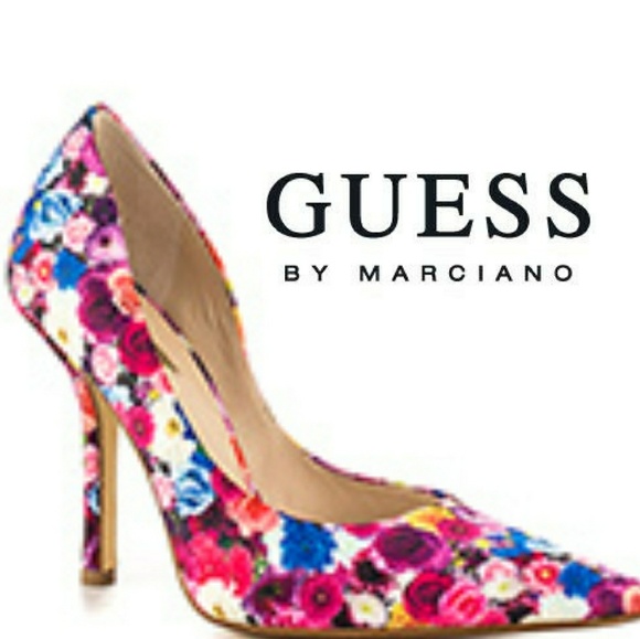 Guess by Marciano Shoes - Guess "Carrie" Floral Dress Pumps